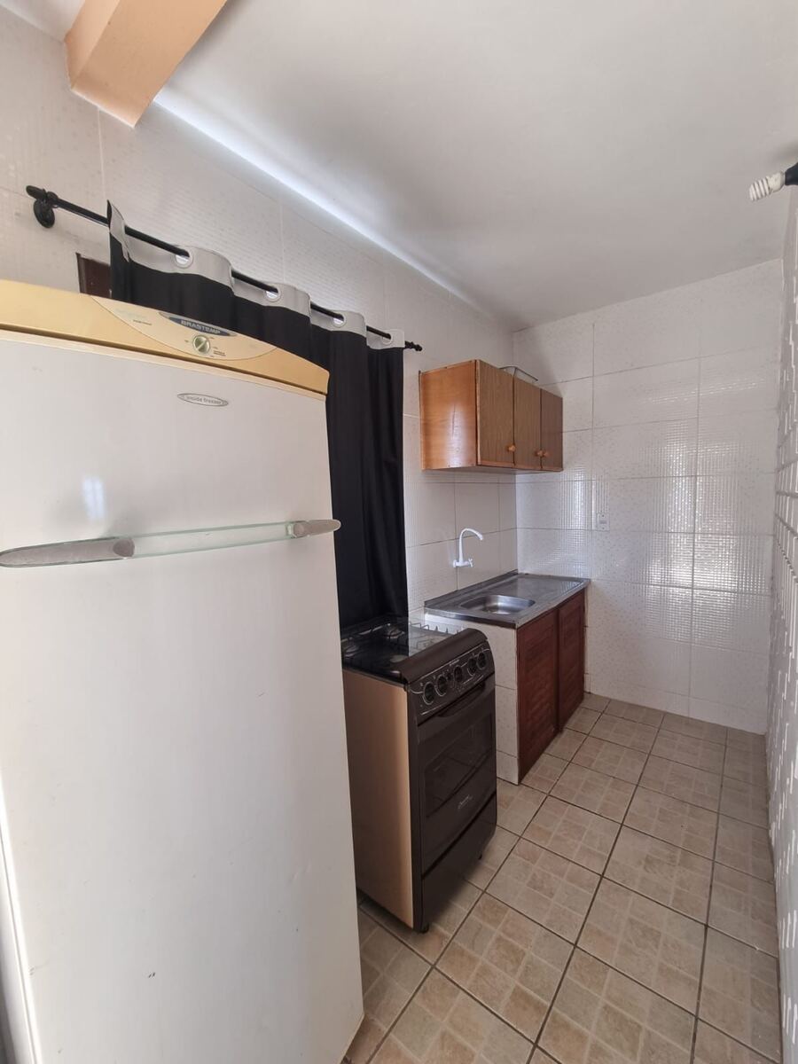 Cozinha do Apartamento 6 no Camping Padang