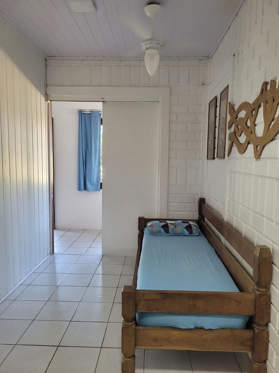 Cama adicional no modelo dos Apartamentos 2 e 3 do Camping Padang